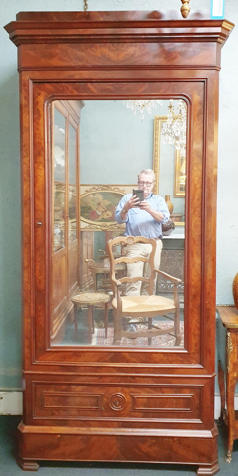 A French Napoleon III Armoire